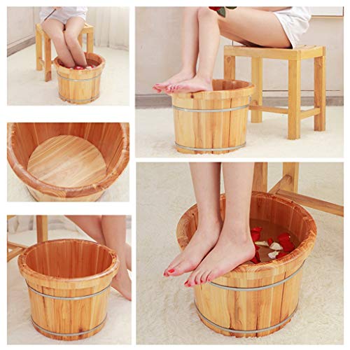 Spa de pies de madera extra grande para pedicura miniatura 3