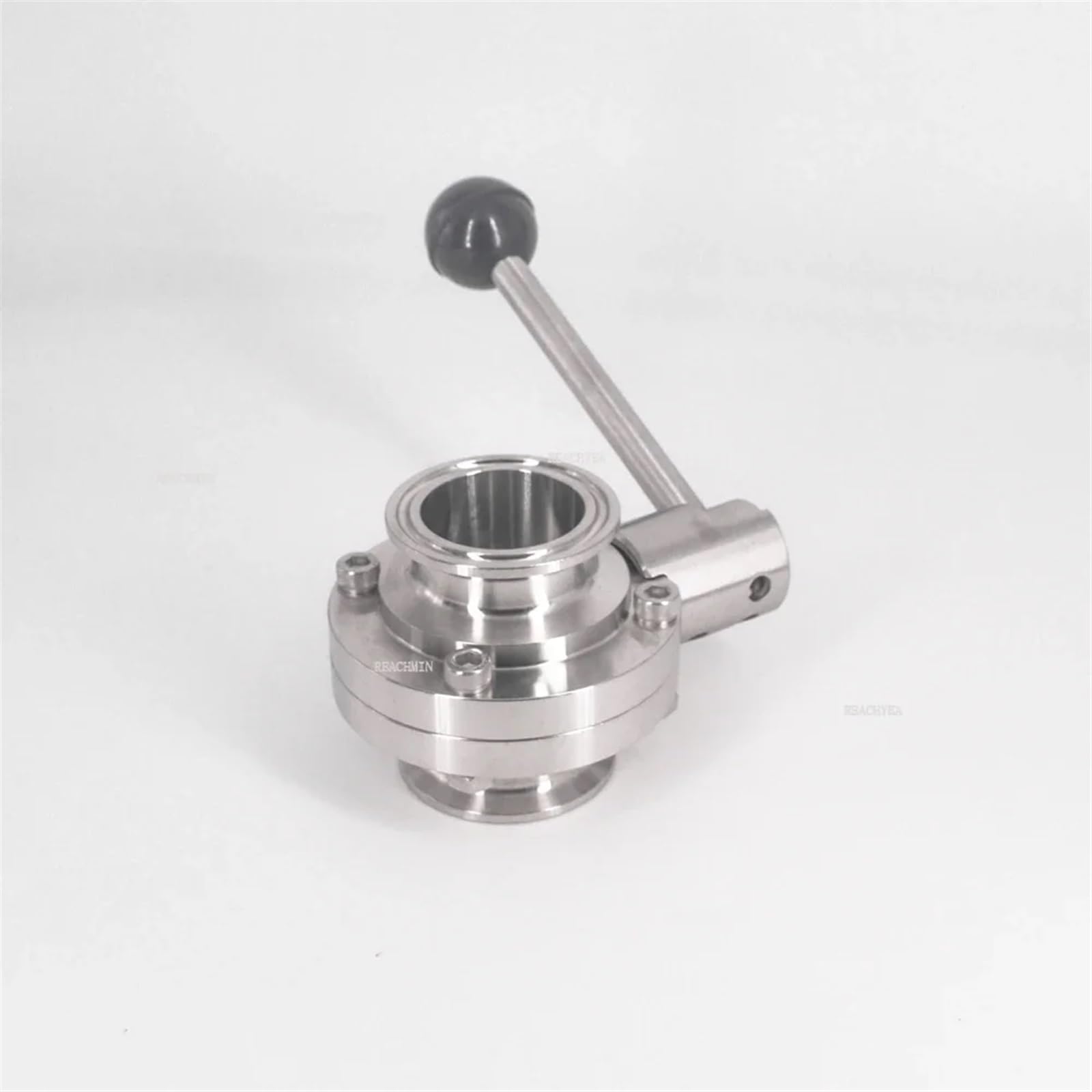 Vanne papillon inox 25mm pour tuyauterie de brasserie artisanale et jus