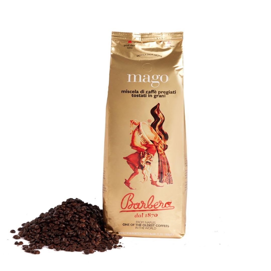 Caffe Barbera - ziarna kawy (mago - 7 początków, 1 kg)