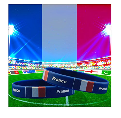 Fontee Braccialetto in Silicone, 10pcs Silicone