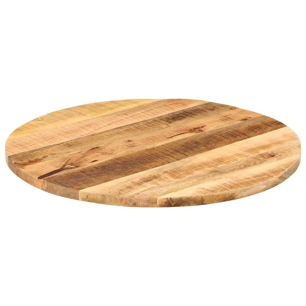 Generisch Okrągły blat stołu z litego drewna mango, średnica 70 cm