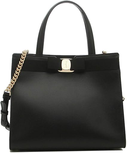 【美品・正規品】サルヴァトーレ　フェラガモ　バッグ　黒　ヴァラ Amazon | [Salvatore Ferragamo] [サルヴァトーレフェラガモ