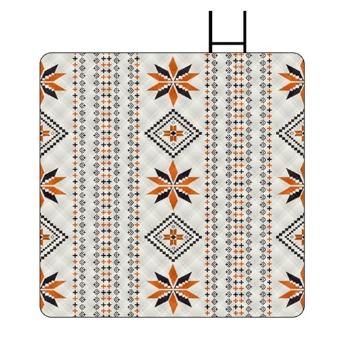 Tapis de camping épais 150x200 cm imperméable et lavable pour pique-nique