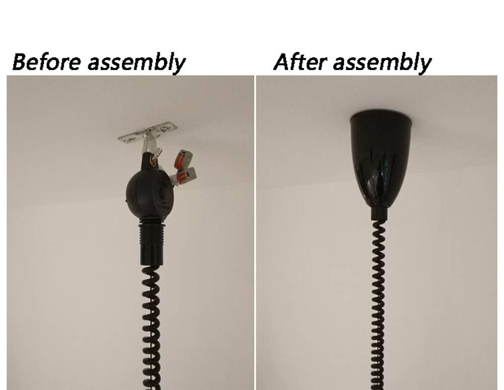 Lampada riscaldante Commerciale per Alimenti, Luce riscaldante per Buffet per Mantenere Caldo lampadario sospeso telescopico Forniture per ristoranti Attrezzature da Cucina, confez