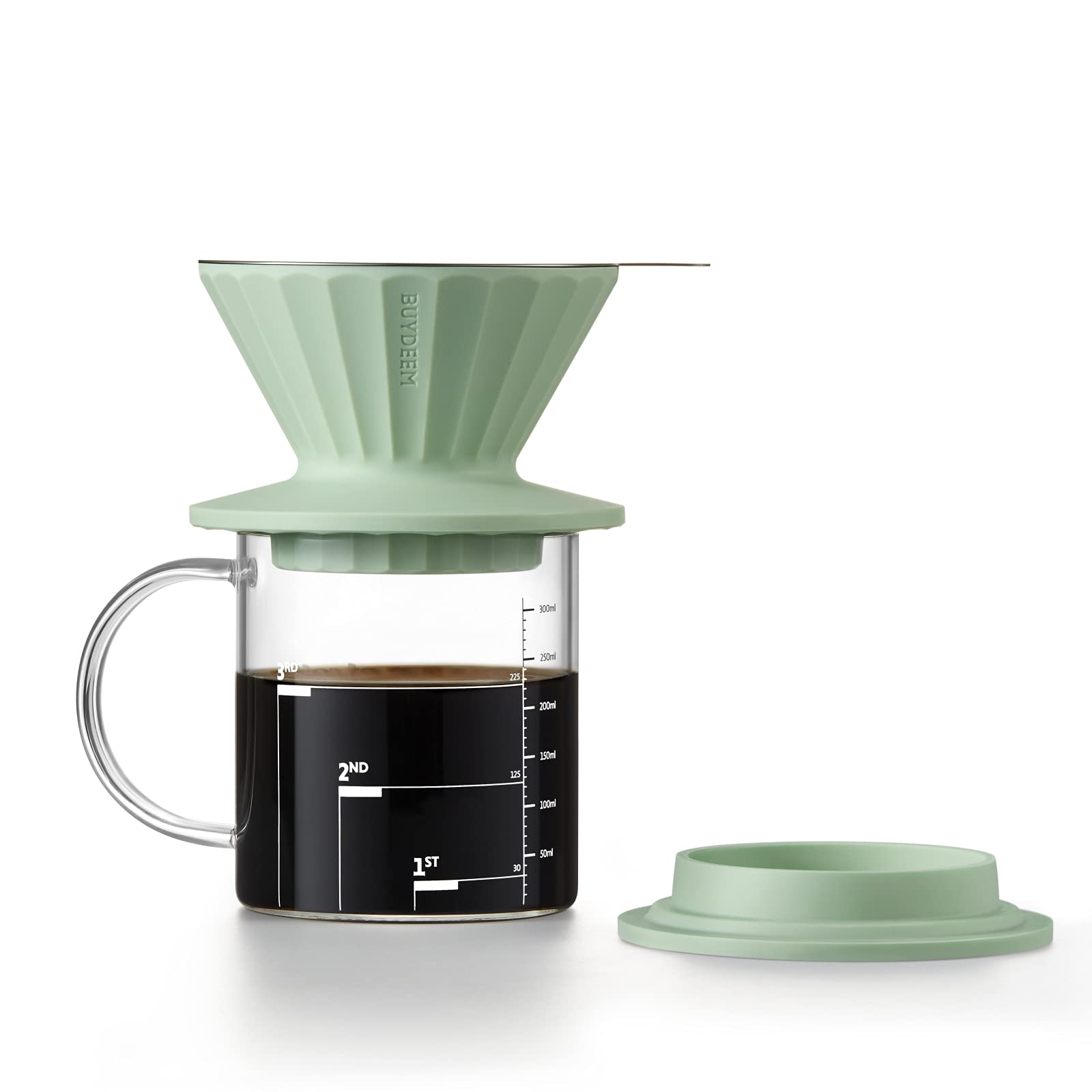 Buy Pour Over Coffee Maker, BUYDEEM CD1024B, BPA Free Food Grade