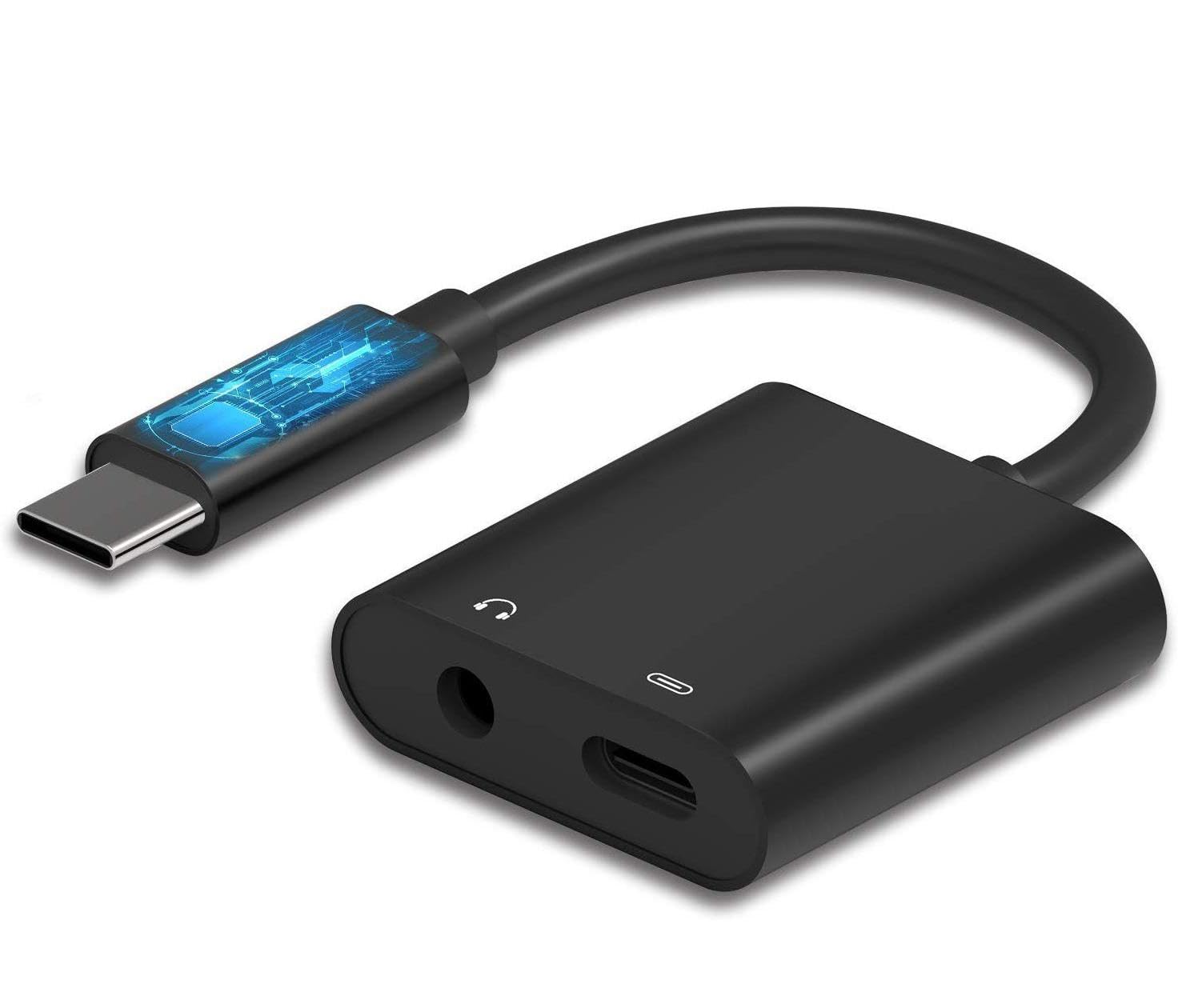 USB C Headphone Adapter Earphone 3.5mm Jack Charger Port Compatible with iPad Air 13" (1st Gen 2024)/Air 11" (2024 6th Gen), Splitter Mic Support Hands-Free Type-C Headset Adaptor-image-41