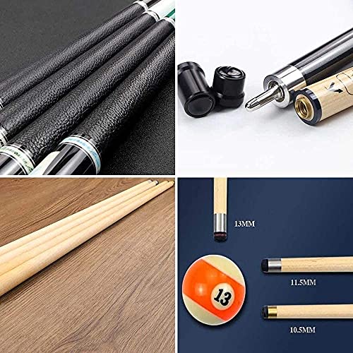 Taco de billar profesional 58 pulgadas 19-20 oz madera de arce miniatura 2