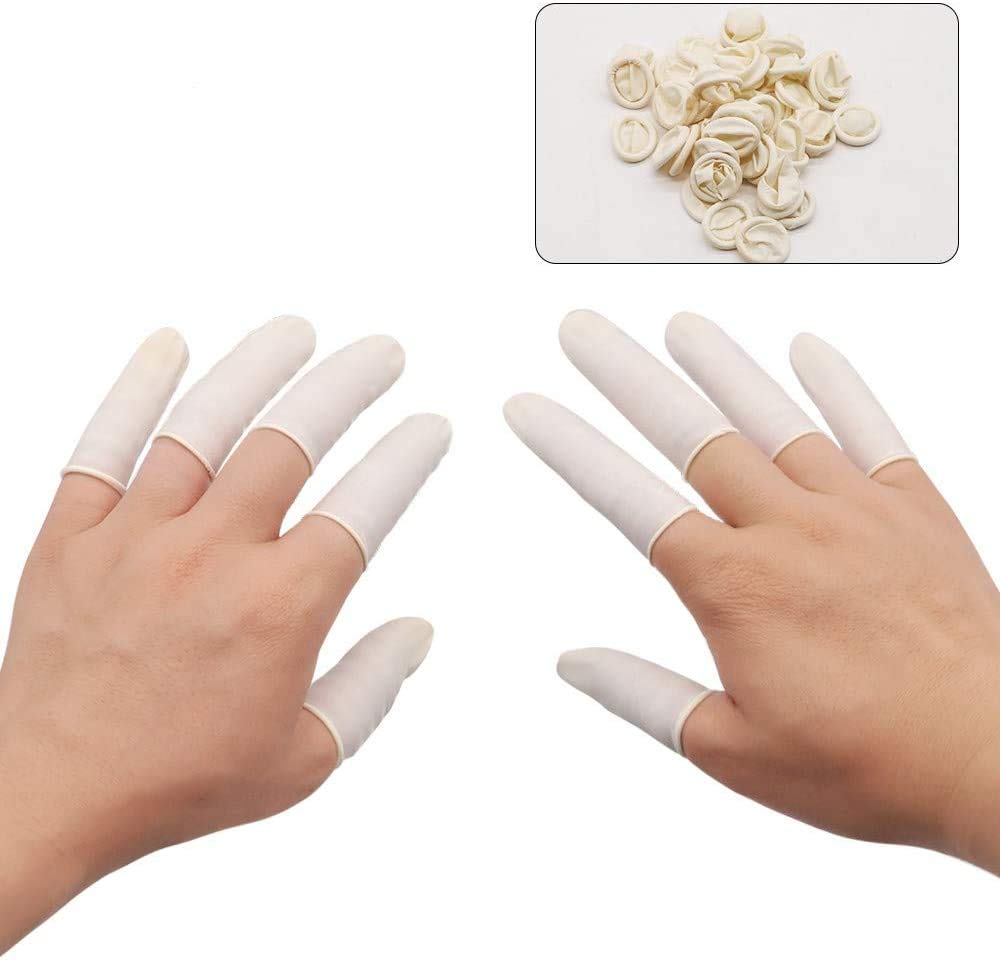 Doigtiers en Latex Antistatique Jetables 300 PCS