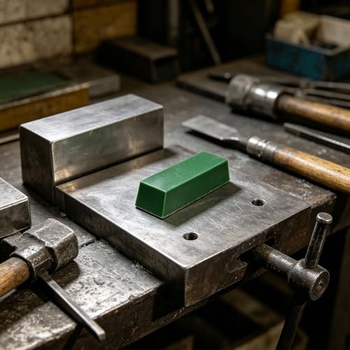 Cera de pulido de acabado brillante 2 piezas para metales miniatura 4
