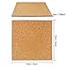 30 Pack Self-Adhesive Cork Squares 4' x 4' Tiles for DIY Crafts