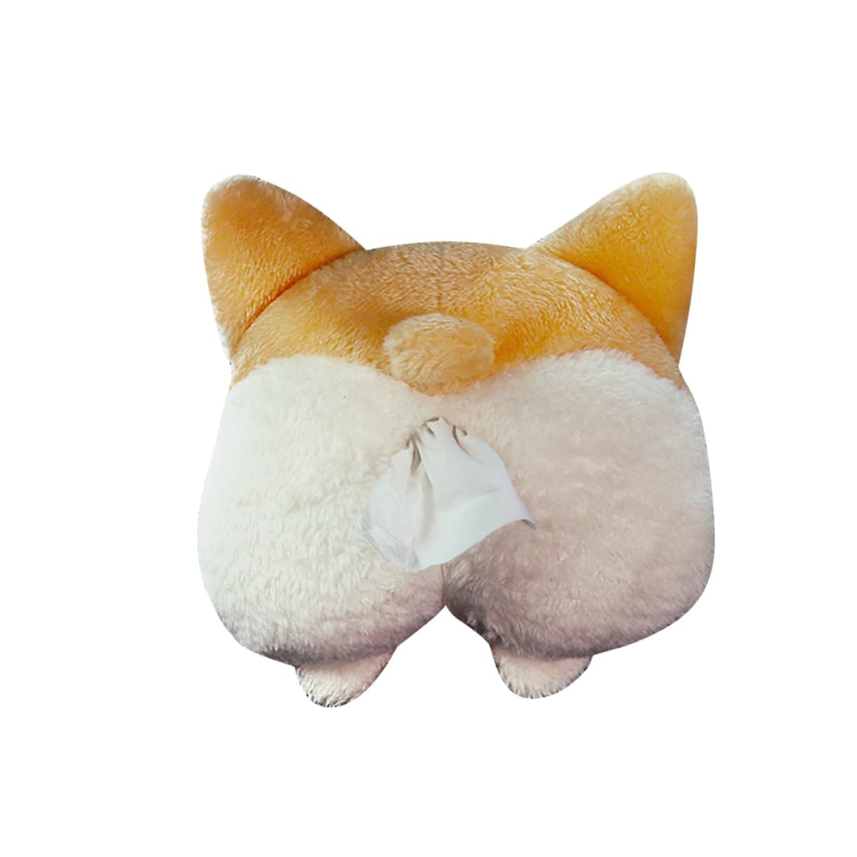 SHOWERORO Tissue Dispenser Corgi Plush Tissue Holder Cartoon Tissue Cover Car Tissue Holder Tissue Holders Decorative Cat Tissue Holder Car Tissues Holder Kawaii Decor Car Holder Napkin