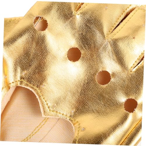 YARNOW Dance Supplies Girl Decorative Gloves Party Gloves Half Fingers Comfortable for Stage and Dance4