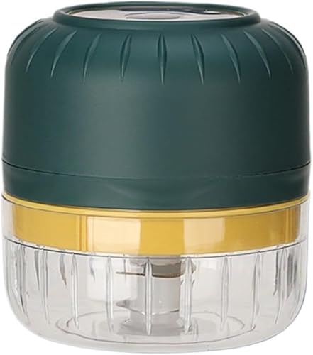 AZIEBAY 電動ニンニクおろし器、コードレス自動、キッチンガジェット、ポータブルコードレスミニフードプロセッサー、USB充電式、100 ml、美しく実用的、便利、品質を保証し、安心してご購入いただけます。