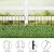 18 Panels Decorative Garden Fence Animal Barrier Fence 25ft(L) No Dig Fence Panels Small Garden Fence Border for Dog Rabbit Blocker Fencing Rustproof Metal Flower Edging Borders for Yard Patio Outdoor
