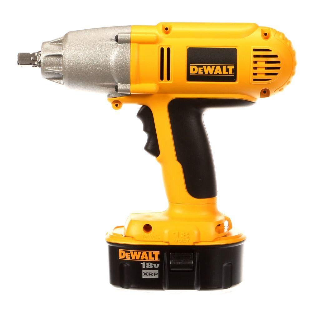 DEWALT DW059K 18-Volt NiCad 1/2 in. (13 mm) Cordless Impact Wrench Kit