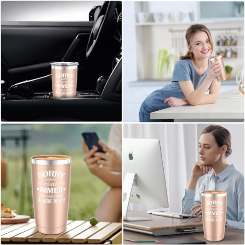 Miofula Tasse Beste Freundin Geschenke, 20oz Travel Mug Lustig Geschenke für Freundinnen… – Ansicht 5