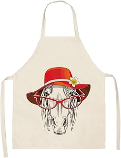 XIEYI 1 szt. koń fartuch kuchenny bez rękawów do butów damskich, sprzątanie domu, łączenie dzieci spódniczka do gotowania w domu 68-55 cm CJWQ44-17_38x47 cm Rozmiar dziecięcy