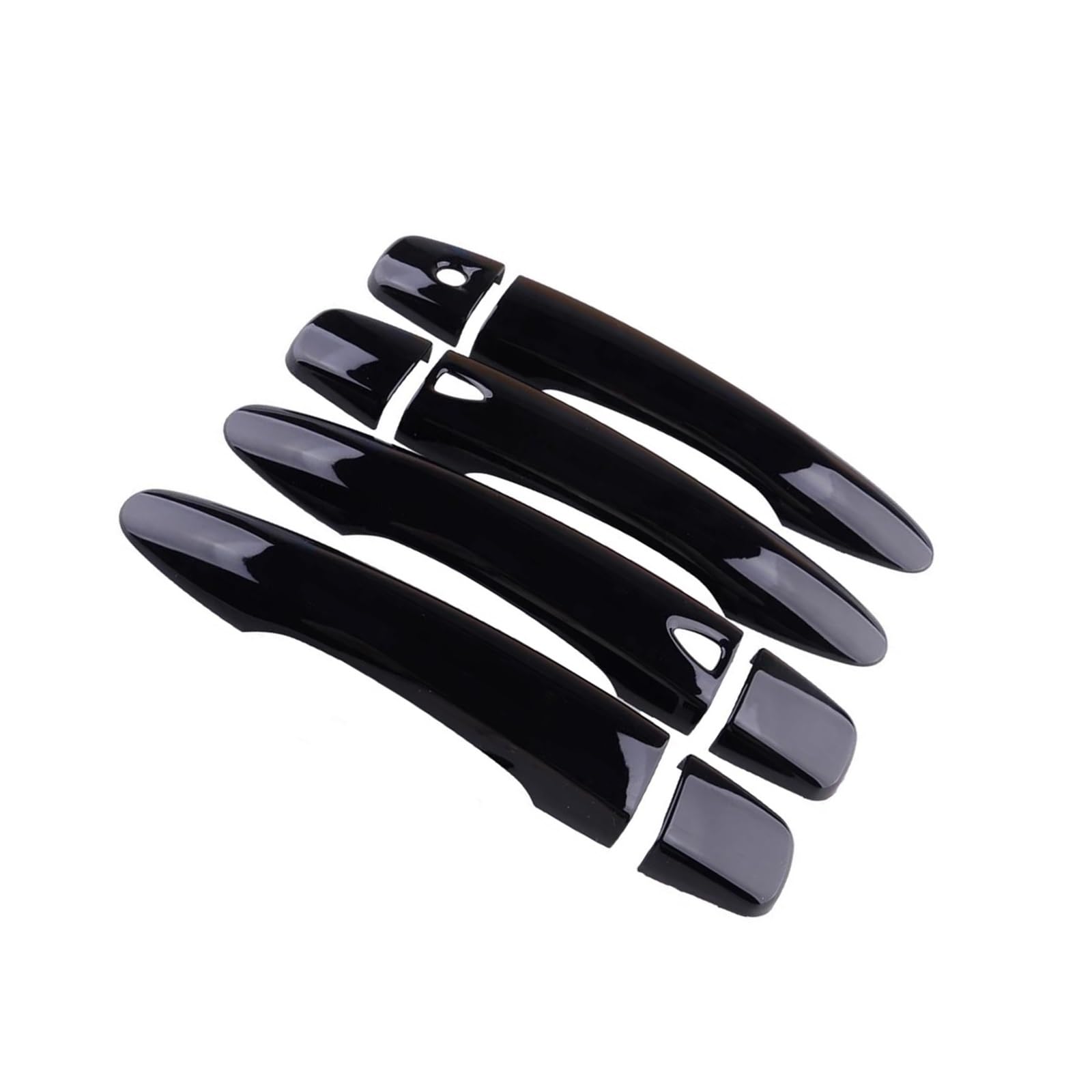 MTVTFECEWG for Nissan for Versa for Tiida for X-Trail for Maxima for Rogue for Kicks for Qashqai 8pcs/Set Exterior Door Handle Covers Trim