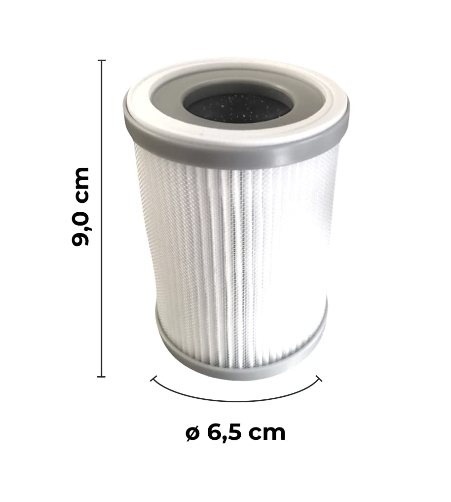 toGo Filter Original Ersatzfilter - 3-lagig mit HEPA 13 Filter, Aktivkohlefilter, Vorfilter (Packung mit 2)