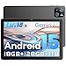 Rebecco Tablet 10 Pulgadas, Tablet Android 15 Gemini AI,18GB RAM + 128GB ROM + 1TB TF, Octa-Core, Pantalla Táctil IPS HD 1280x800, Batería 6000mAh, Widevine L1, WiFi 5G & BT 5.0, Cámara Dual (L70)