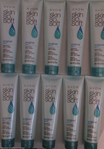 Avon SKIN SO SOFT Original Replenishing Hand Cream Lot Of 10