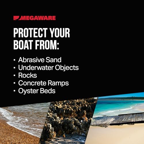 image for MEGAWARE KEELGUARD Megaware Self-Adhesive DIY Keel Guard - Prolongs Th