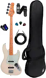 Contra Baixo Elétrico Tagima Tw73 Olympic White Kit Completo