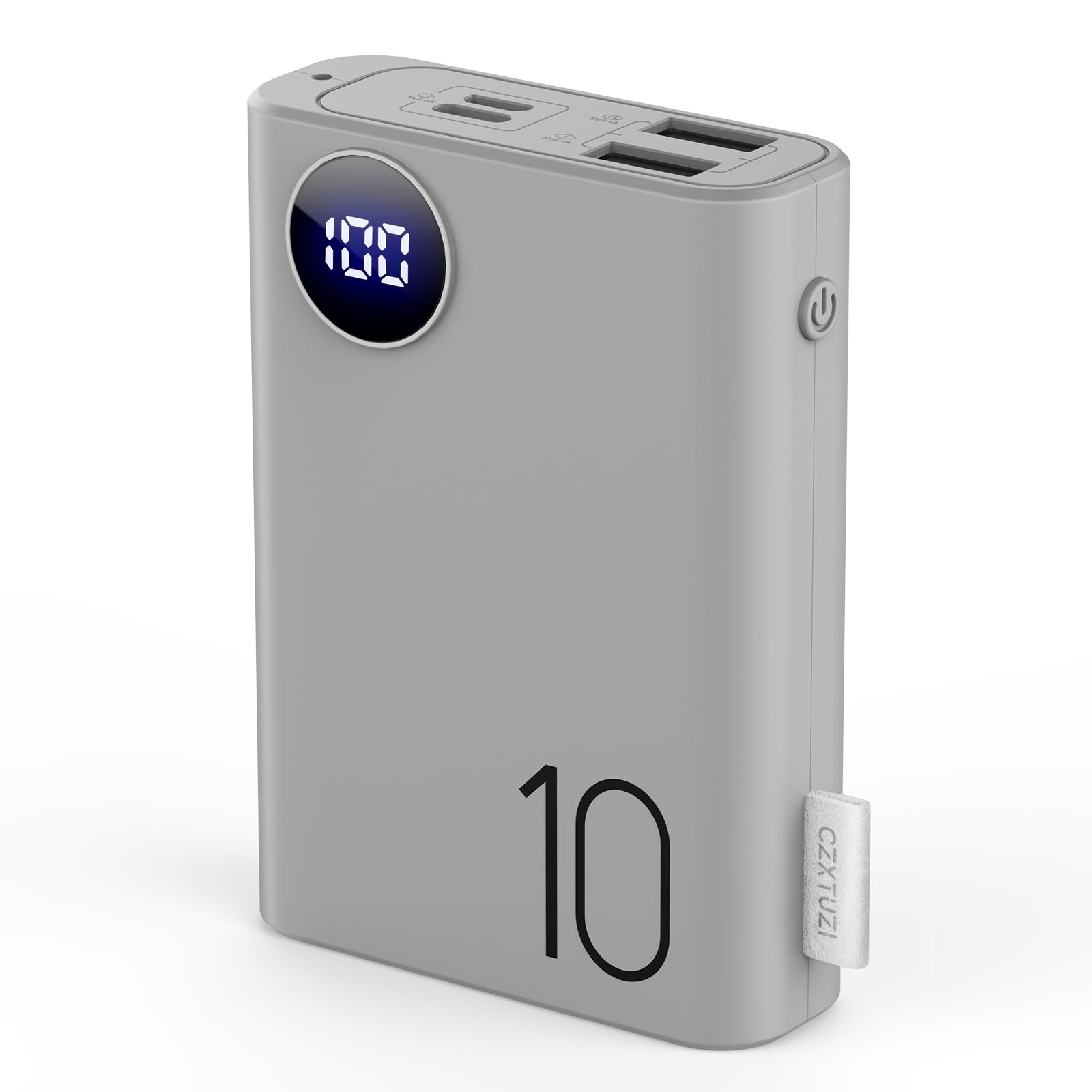 5V 2A Power Bank for Heated Vest Pocket Size 10000mAh Heated Jacket Battery Pack LCD Display Portable Charger