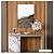 NovaGrid Board 4PCS 3D Soundproof Flat Noodles Wall Panel Strip Design Grooved Texture Panel for Interior Wall Decoration 118”x8.03“ (Teak Grain)