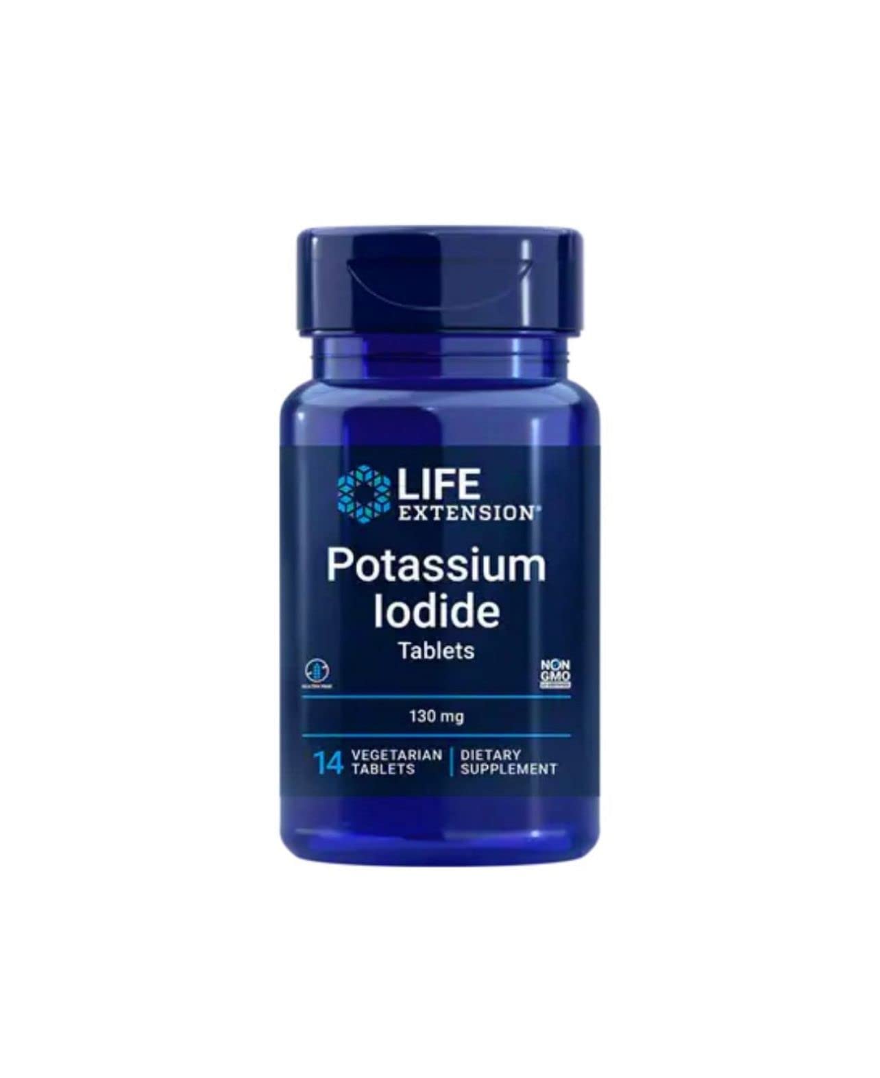 POTASSIUM IODINE 130MG TABS 14'S