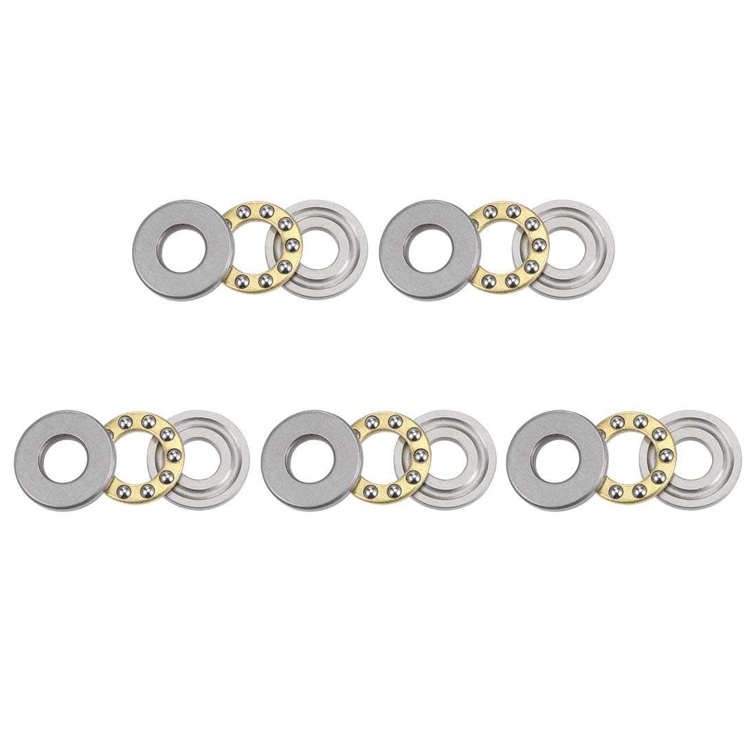 Thrust Ball Bearings - 6mm x 12mm Chrome Steel -8