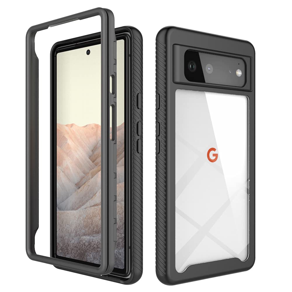Cover Custodia Per Google Pixel 6 In Gel Silicone Tpu Trasparente