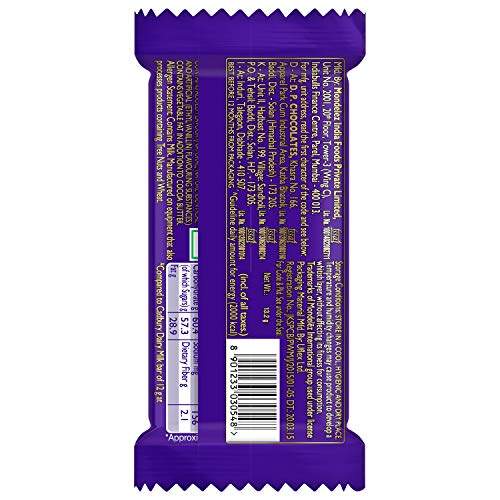Image of Cadbury Dairy Milk Chocolate Bar, 13.2 Grams, ( Pack of 1 )