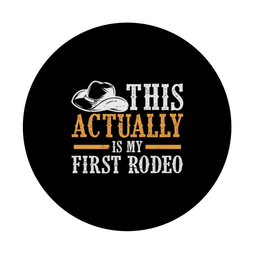 Cool This Actually Is My First Rodeo, Black - Image 3