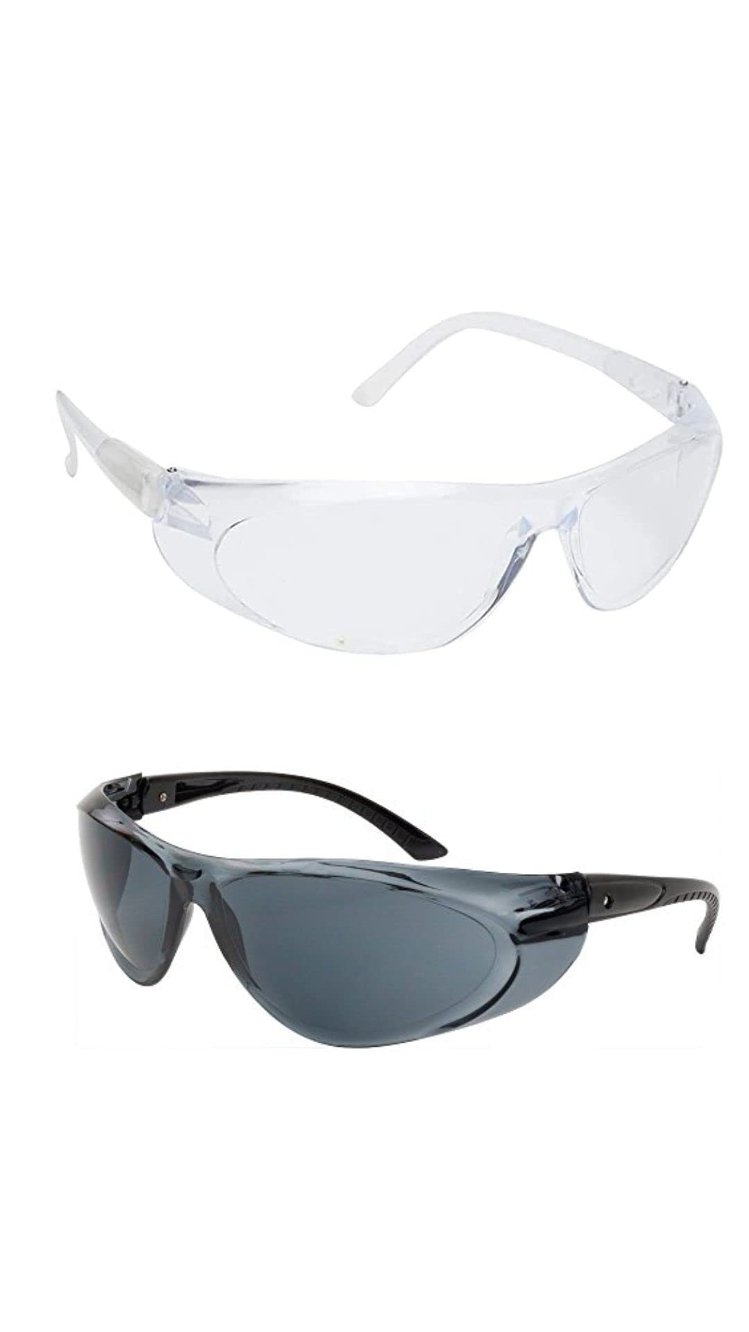 Namaha For Life Sporty Safety Sunglass 2 pc Combo Black and White with Carry Pouch and Cleaning Cloth (B0BTZ27X2R) Amazon Price History, Amazon Price Tracker