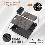 Center Console Organizer for 2016-2023 Toyota Tacoma (Grey) - Image 4
