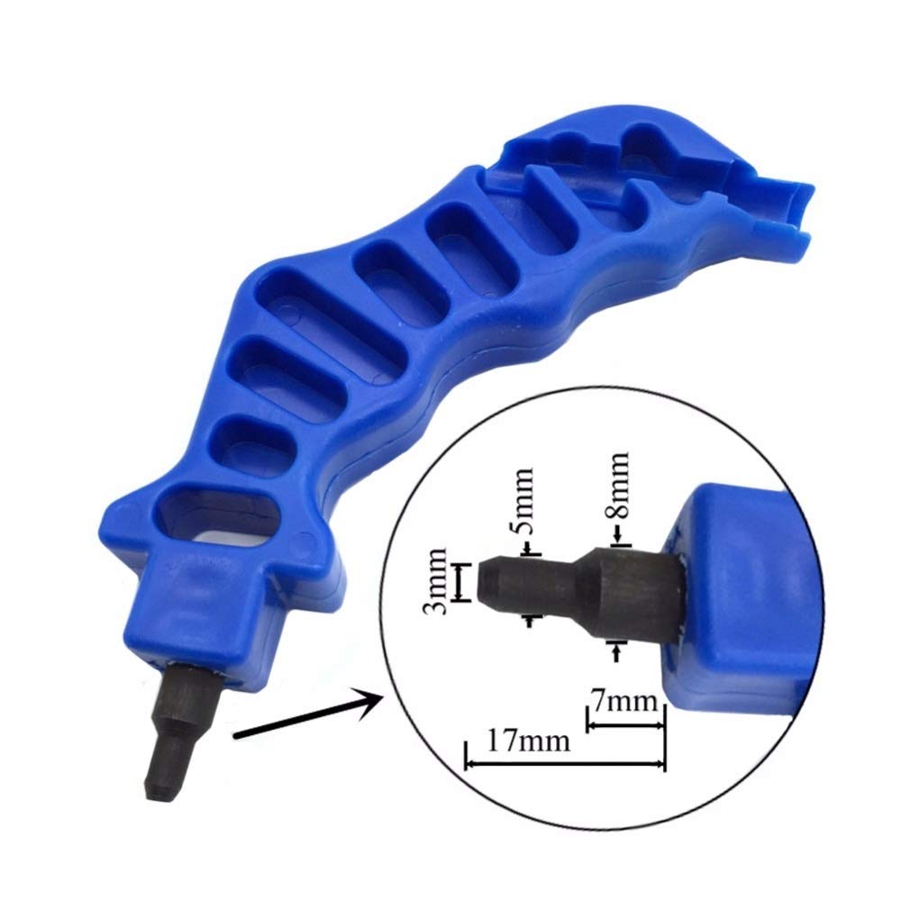 Adaptador de fontanería de jardín, 20 piezas de 3-5 mm, herramientas de perforación, accesorios de perforación de riego de jardín, perforadora de manguera, herramienta de conectores de agua