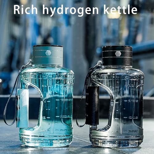 mioosho Large Water Bottle for Outdoor Sport Water Bottle Generator, Large Capacity 1.5L Water Bottle