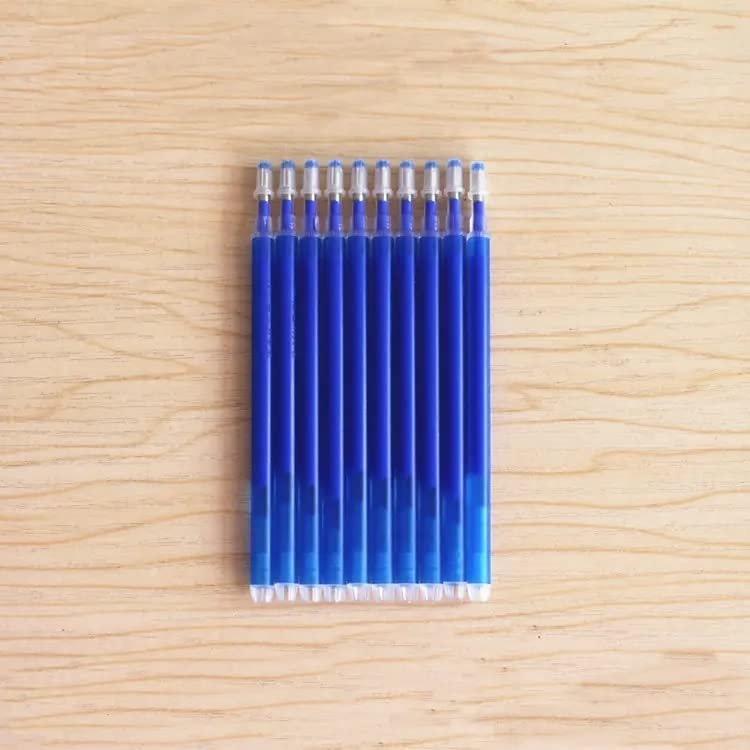Image of Steam Refill /Hot Refills /Magic Pen /Invisible Refill /Fabric Marker /Fabric Marking pens /Tailor Chalk /Removable Ink Pen for DIY Fabric /Cloth /Garments /Tailors(Packet of 50Pcs) (Blue)