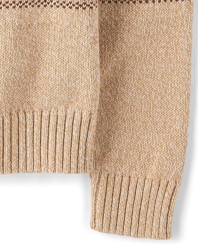 Image of The Children's Place Boys Long Sleeve Crew Neck Pullover Sweater