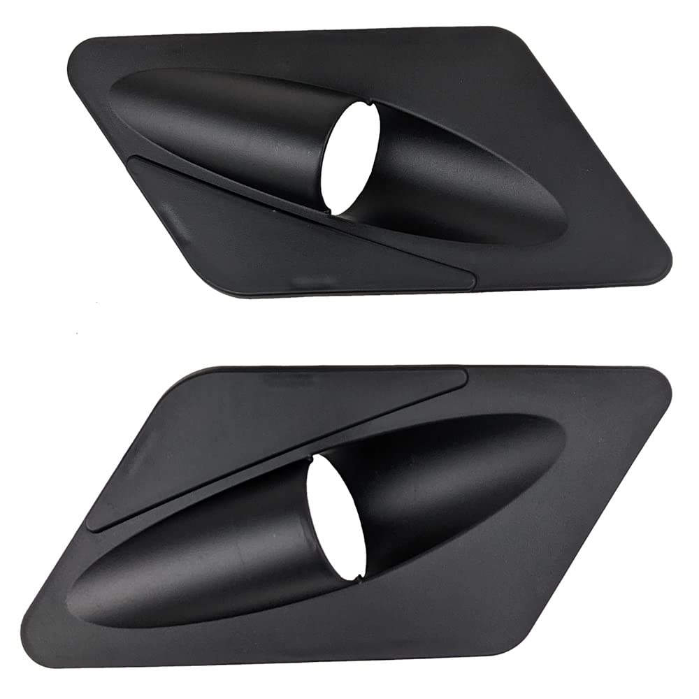 Black Body Plastic Front Side Fender Vent For Taotao Hawk Boulder Vitacci IceBear RPS TrailMaster 110B 50cc 70cc 90cc 110cc Quad ATV (Version 2)