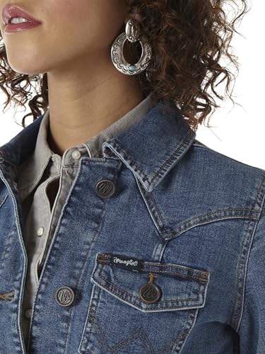 Wrangler Women's Retro Western Denim Jacket4