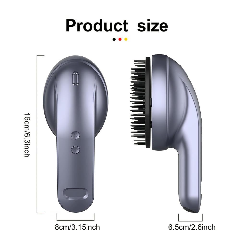 SYJYM Masseur de Cuir chevelu Gratte-tête Portable avec nœuds de pétrissage des Tissus Idée Cadeau Masseur Anti-Stress Muscles Épaule Mollet