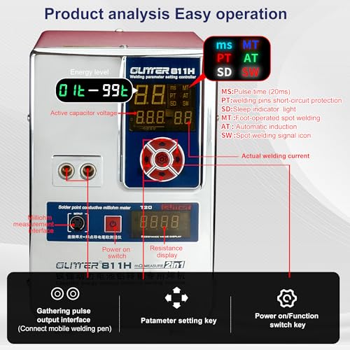 GLITTER 811H Spot Welder & Milliohm Meter