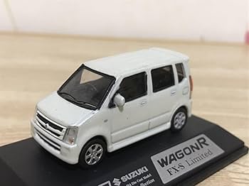 ミニカーセット リモコン付き Amazon | 1/64 スズキ ワゴンR ホワイト ミニカー SUZUKI WAGONR