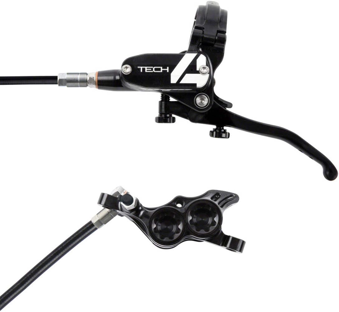 Hope Tech 4 E4 Disc Brake and Lever Set Black, Rear