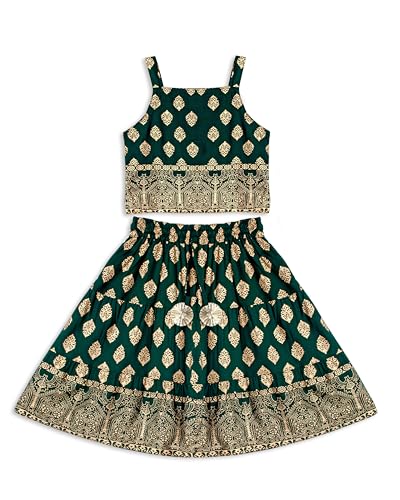 Image of Chandrakala Kids Lehenga Choli Set for Girls (KL120-P)