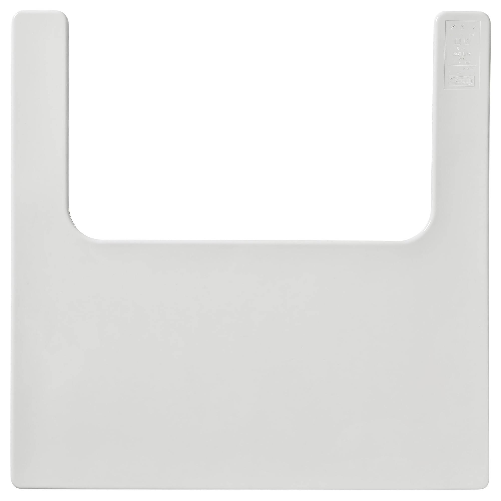 Tapis de plateau ANTILOP gris 38x38 cm pour repas de bébé