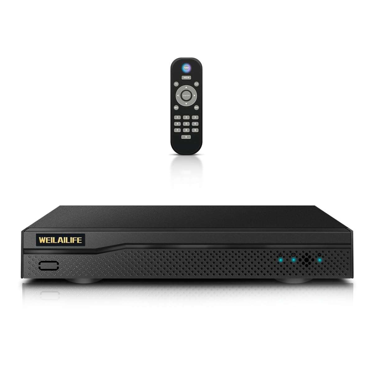 Enregistreur DVR 5 MP HD 8 canaux pour système de caméra de sécurité à domicile, enregistreurs vidéo numériques hybrides CCTV 5 en 1 pour caméras de surveillance AHD/analogique/TVI/CVBS/IP (disque dur