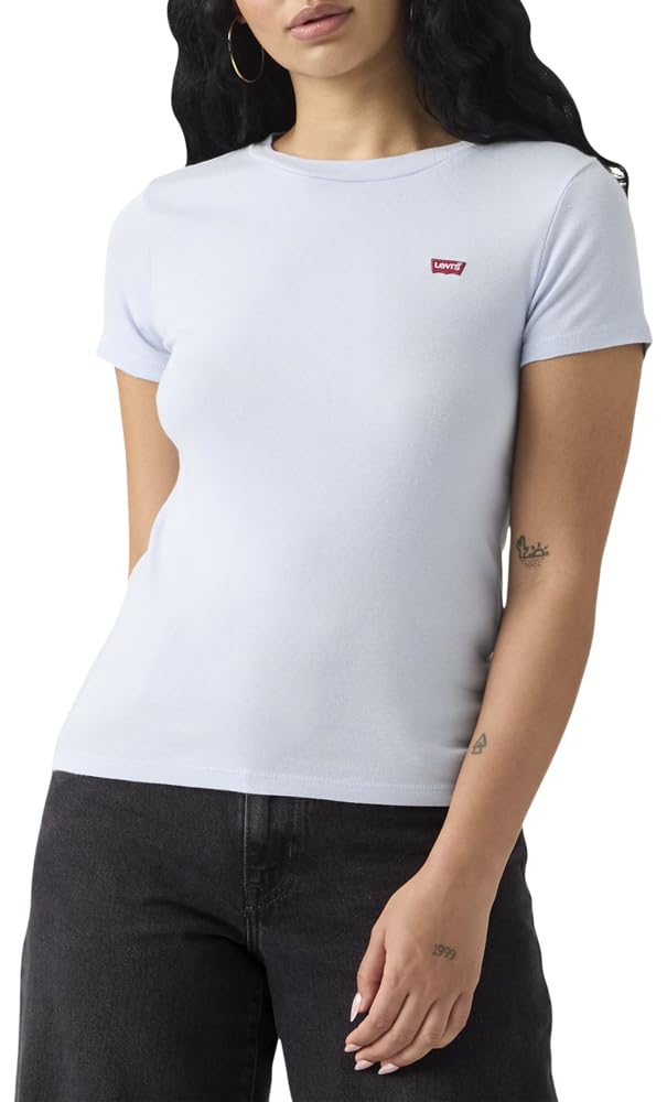 Levi's 2 Pack Essential SS Tee 2 Pack Crew Neck T, 2 Pack Crewneck Tee, S